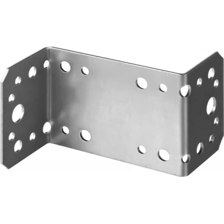 Крепежный угол ЗУБР &quot;МАСТЕР&quot; Z-образный, 65х90х45мм, 50шт 310145-090 купить в Кургане