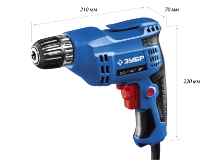 Дрель реверсивная ЗД-П421 ЭР серия ПРОФЕССИОНАЛ купить в Кургане