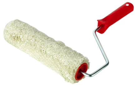 Валик ЗУБР &quot;ЭКСПЕРТ&quot; УНИВЕРСАЛ СИНТЕКС малярный в сборе, полиакрил, бюгель 8мм, 48х250мм 03501-25_z01 купить в Кургане