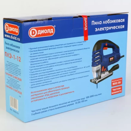 Лобзик Диолд ПЛЭ 1-12 ПРОФ (быстрозажимной механизм) купить в Кургане