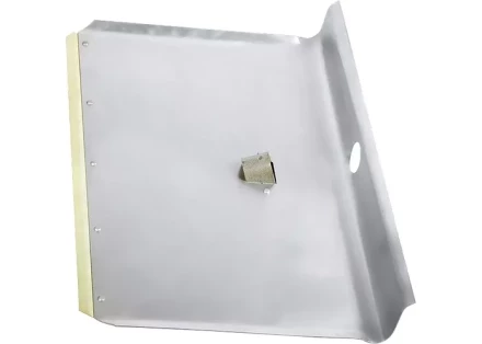 Лопата тротуарная 600х400 1,5 мм без черенка оцинкованная металлическая окантовка СИБРТЕХ 61597 купить в Кургане