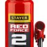 Домкрат гидравлический бутылочный "RED FORCE", 2т, 181-345 мм, STAYER 43160-2 43160-2_z01 купить в Кургане