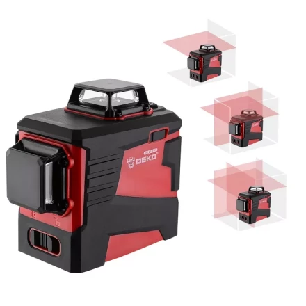 Уровень лазерный DKLL12PR3 DEKO, 065-0164, со штативом купить в Кургане