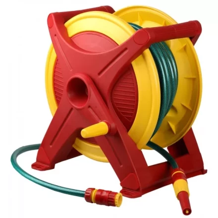 Катушка GRINDA для шланга универсальная: шланг поливочный 1/2&quot;x25м, соед шланг 1/2&quot;x 1,5м, набор поливочной арматуры 8-428441_z01 купить в Кургане