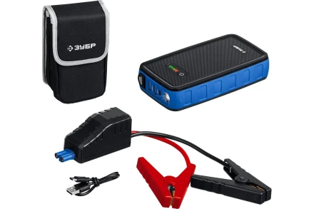 ЗУБР АПУ-800, 12 В, макс. 800 А, аккумуляторное пусковое устройство, Профессионал (59319) купить в Кургане