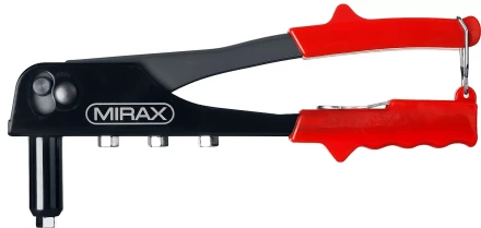 Заклепочник, MIRAX 31033, для алюминиевых заклепок d=2,4 / 3,2 / 4,0 / 4,8 мм, длина 225мм 31033_z01 купить в Кургане