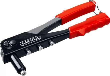 Заклепочник, MIRAX 31033, для алюминиевых заклепок d=2,4 / 3,2 / 4,0 / 4,8 мм, длина 225мм 31033_z01 купить в Кургане