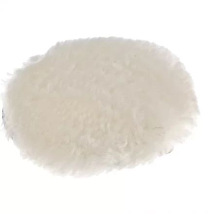 Насадка полировальная &quot;под липучку&quot; 150 мм натуральная шерсть MATRIX 75953 купить в Кургане