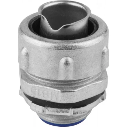 Муфта СВЕТОЗАР вводная металлич, с наружной резьбой, для металлорукава диаметром 15мм, IP54 60200-15 купить в Кургане