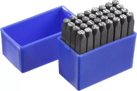 Клейма ЗУБР буквенные кириллица, шрифт 5мм 21503-05_z01 купить в Кургане