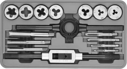 Набор STAYER &quot;PROFI&quot; резьбонарезной, 16 предметов 28010-H16 купить в Кургане