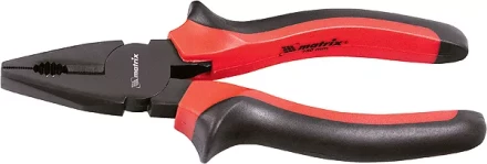 Плоскогубцы Black Nickel 200 мм комбинированные двухкомпонентные рукоятки MATRIX 16983 купить в Кургане