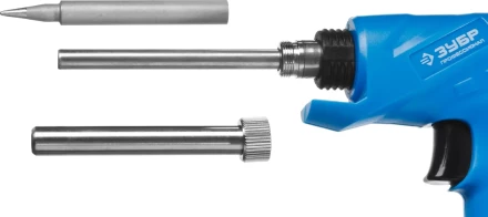 Паяльник ЗУБР &quot;ПРОФЕССИОНАЛ&quot; &quot;ТУРБО&quot;, 2 уровня мощности, пистолетная рукоятка, 30Вт и  130Вт, конус 55408_z01 купить в Кургане