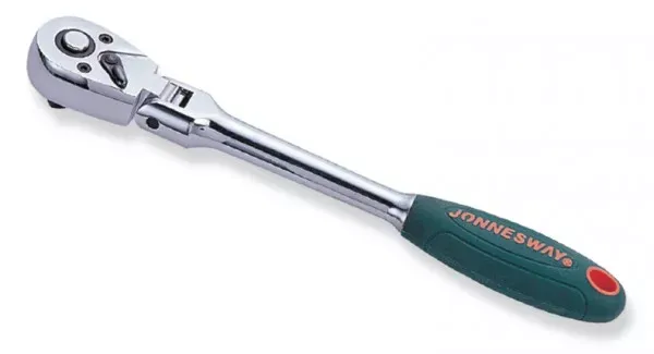 Трещотка с шарниром 36 зубцов 3/8"DR 238мм R4103 Jonnesway 48437 купить в Кургане
