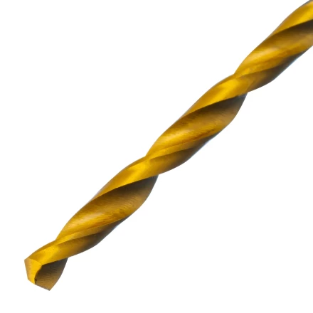 Сверло спиральное по металлу 2,5 х 95 мм Р6М5, Golden Tip, удлиненное, 2шт. Denzel 718246 купить в Кургане