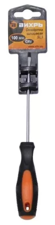 Отвёртка шлицевая SL3 100 мм Вихрь купить в Кургане