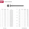Гвозди ЗУБР "МАСТЕР" строительные ГОСТ 4028-63, 2.5х60мм, 5кг 305010-25-060 купить в Кургане