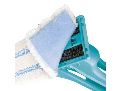 Швабра отжимная сложением 1320 мм насадка из микрофибры 295х78 мм рукоятка телескопическая ТМ Elfe 93501 купить в Кургане