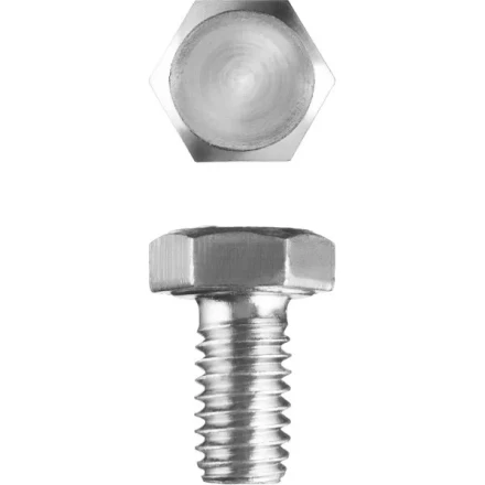 Болт ЗУБР &quot;МАСТЕР&quot; с шестигранной головкой, ГОСТ 7798-70, класс прочности 5.8, оцинкованный, M20x50мм, 5кг 303080-20-050 купить в Кургане