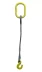 Строп канатный одноветвевой 1СК 0.75 т L=7 м с кч din 0.75 т опрессовка купить в Кургане
