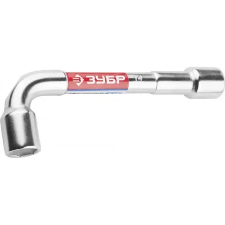 Ключ торцовый ЗУБР &quot;МАСТЕР&quot; двухсторонний L-образный, проходной, 14мм 27185-14 купить в Кургане