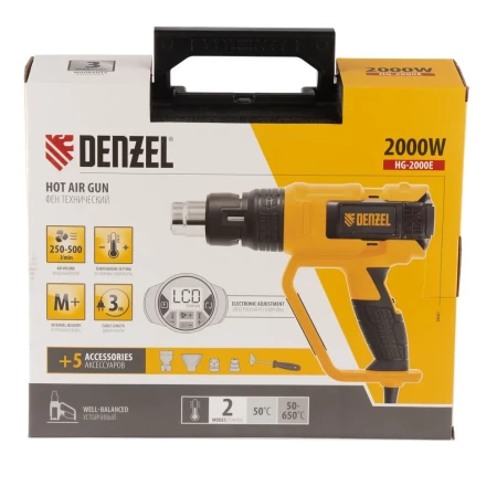 Фен строительный HG-2000E Denzel 28007 купить в Кургане