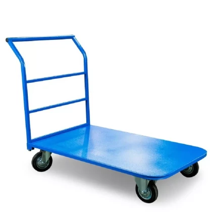 Тележка платформенная TOR ТП-7 (600х1200) г/п 435 кг (160мм) 1049197 купить в Кургане