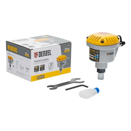 Пневматический молоток HP120 для одиночных гвоздей до 120 мм// Denzel 57403 купить в Кургане