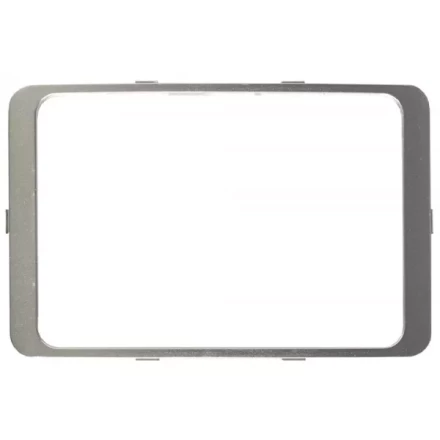 Вставка СВЕТОЗАР &quot;ГАММА&quot; декоративная, цвет светло-серый металлик, двойная SV-54176-SM купить в Кургане