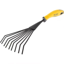 Грабли 9-зубые веерные двухкомпонентная рукоятка PALISAD LUXE 62006