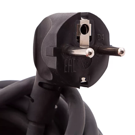 Удлинитель силовой 10 м, 16 А, тип УХз16, КГ 3 x 1.5 мм, 1 розетка, Россия Сибртех 95890 купить в Кургане