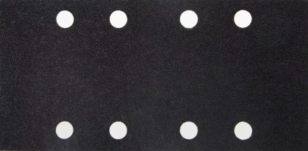 Лист шлиф. универсал. URAGAN &quot;Оптимален для мягких пород дерева&quot; 8 отверстий по линии, для ПШМ, P100, 80х166мм, 50шт 907-21101-100-50 купить в Кургане