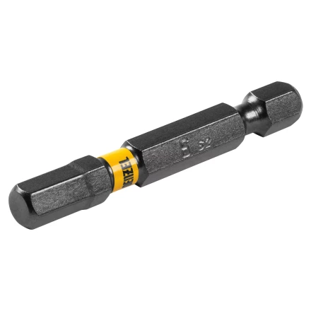 Бита HEX 6х50, сталь S2, шестигранный профиль, 10 шт. Е 6,3 Denzel 11664 купить в Кургане