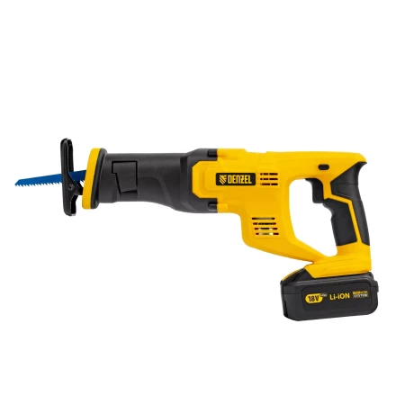 Пила сабельная аккумуляторная CRC-115, 18В Li-Ion Denzel 28465 купить в Кургане