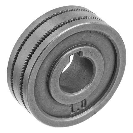 Подающий ролик, зубчатый профиль под флюсовую проволоку 0,8-1мм, 2 шт Denzel 93652 купить в Кургане