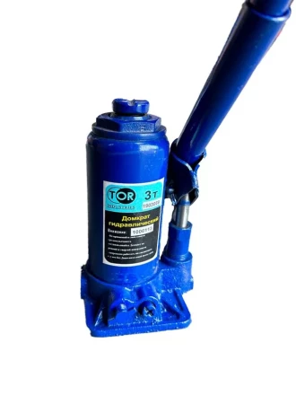 Домкрат гидравлический TOR ДГ-3 г/п 3,0 т (в пластиковом кейсе) (G) 1006113 купить в Кургане