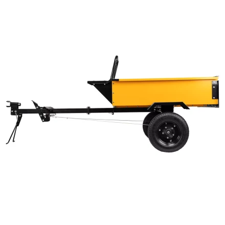 Прицеп для мотоблока Denzel TT-500, оцинк., груз. 500 кг, рег. сцепка, колеса 4.00-10, в упаковке купить в Кургане