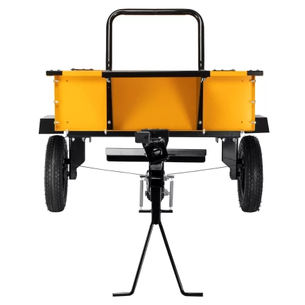 Прицеп для мотоблока Denzel TT-500, оцинк., груз. 500 кг, рег. сцепка, колеса 4.00-10, в упаковке купить в Кургане