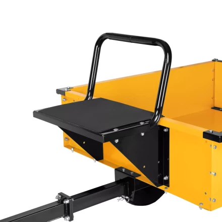 Прицеп для мотоблока Denzel TT-500, оцинк., груз. 500 кг, рег. сцепка, колеса 4.00-10, в упаковке купить в Кургане