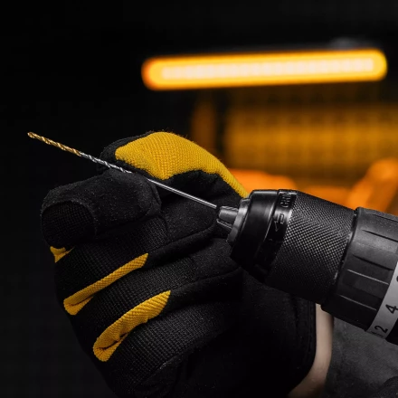 Сверло спиральное по металлу 3 х 100 мм, Р6М5, Golden Tip, удлиненное, 2шт. Denzel 718247 купить в Кургане