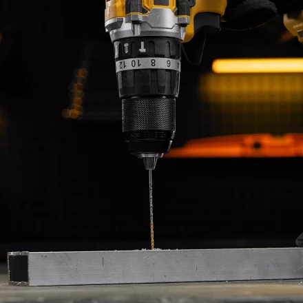 Сверло спиральное по металлу 3 х 100 мм, Р6М5, Golden Tip, удлиненное, 2шт. Denzel 718247 купить в Кургане