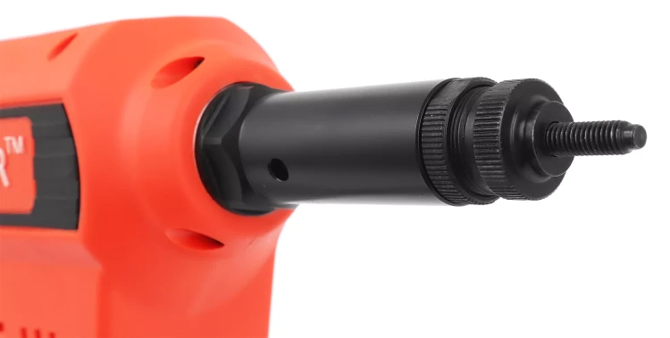 Аккумуляторный резьбовой заклепочник Messer M3000 с электронной системой настройки сжатия и счетчиком купить в Кургане
