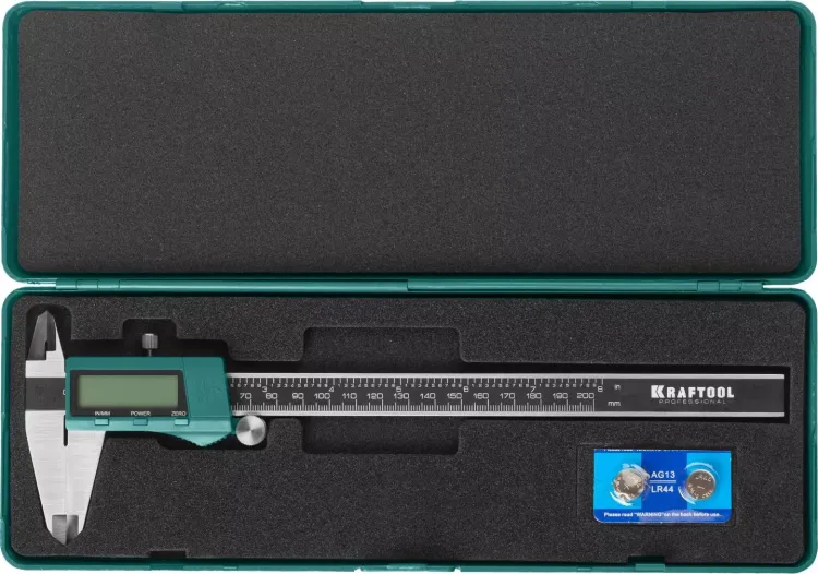 Штангенциркуль KRAFTOOL электронный, 200мм, 0,01мм 34460-200 купить в Кургане