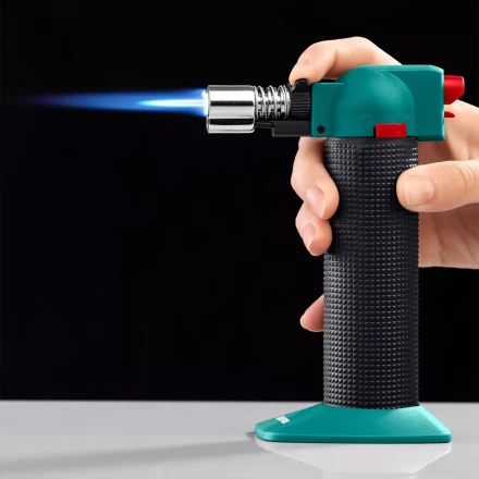 BT-25 автономная портативная газовая горелка с пьезоподжигом, 1100 °С 55507 купить в Кургане