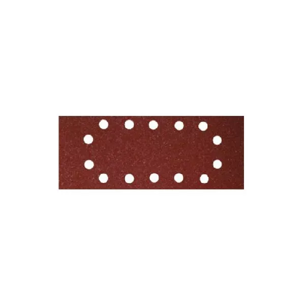 Шлифбумага 9010- 90х235 с отверстиями зерно 80 (5 шт) STURM купить в Кургане