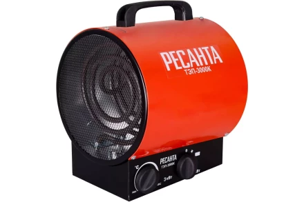 Тепловая пушка электрическая РЕСАНТА ТЭП-3000К купить в Кургане