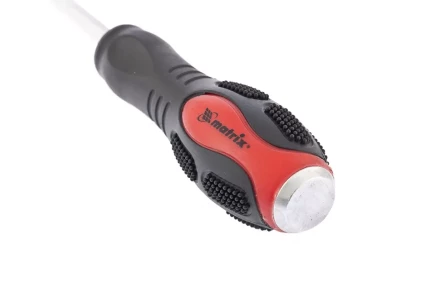 Ударная отвертка PH2 x 100 мм двухкомпонентная рукоятка CrV Matrix 19119 купить в Кургане