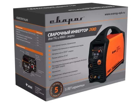 Сварочный инвертор Сварог PRO TIG 200 P DSP AC/DC (E201) купить в Кургане