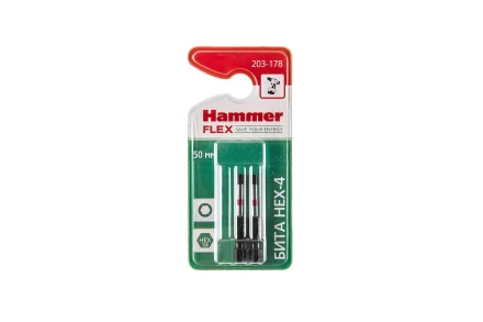 Бита HAMMER HEX4 50мм купить в Кургане