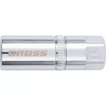 Головка торцевая свечная, магнитная,12-гранная, 21 мм, под квадрат 1/2&quot; GROSS 13189 купить в Кургане